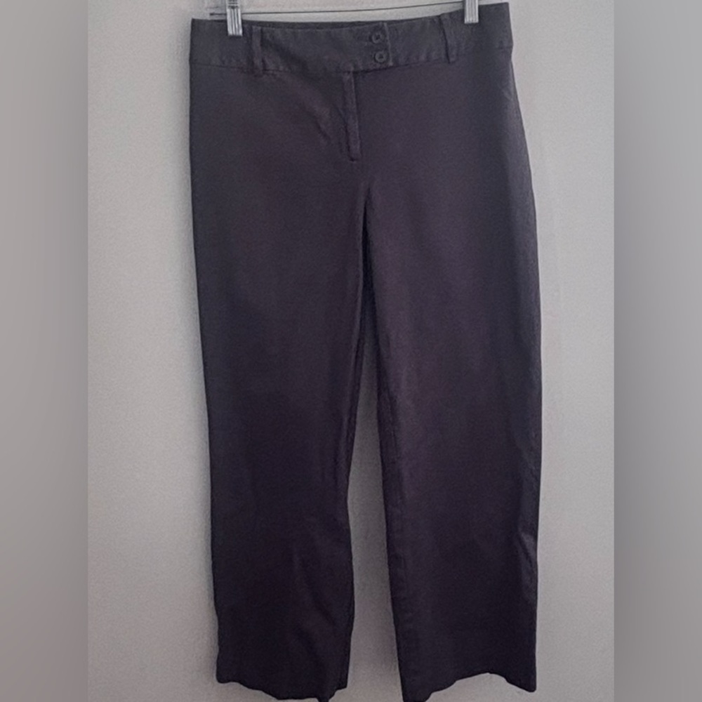 Geoffrey Beene Stretch Dress Pants Brown Cotton Blend Size: 6 95% cotton